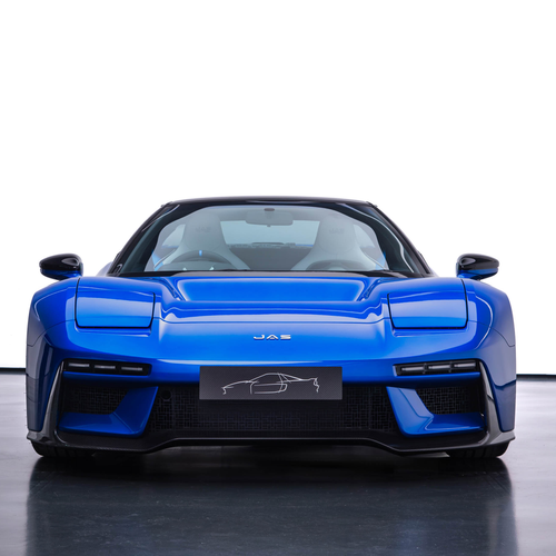 2026 JAS Motorsport Tensei Deep Blue Front View